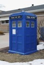 Police Call Box, Tardis, as a Little Library