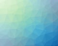 Blue polygon background