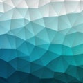 Blue polygonal illustration, which consist of triangles. Geometric background in Origami style with gradient. Triangular design Royalty Free Stock Photo