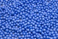 Blue Polysterene Balls background Royalty Free Stock Photo