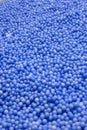 Blue Polysterene balls background Royalty Free Stock Photo