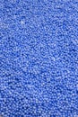 Blue Polysterene balls background Royalty Free Stock Photo
