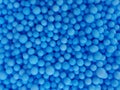 Blue Polystyrene foam background Royalty Free Stock Photo