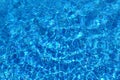 Blue pool water texture Royalty Free Stock Photo