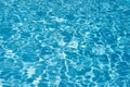 Blue pool water texture background Royalty Free Stock Photo