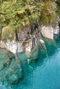 The Blue Pools in Haast Royalty Free Stock Photo