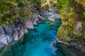 Blue Pools, New Zealand Royalty Free Stock Photo