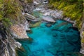 Blue Pools, New Zealand Royalty Free Stock Photo