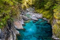 Blue Pools, New Zealand Royalty Free Stock Photo