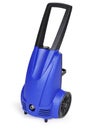 Blue pressure portable washer Royalty Free Stock Photo