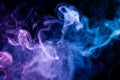 Background of smoke vape