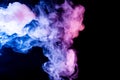 Background from the smoke of vape Royalty Free Stock Photo