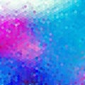 blue purple colorful trendy background in polygonal style. eps 10 Royalty Free Stock Photo