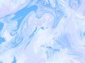 Blue with purple creative abstract hand painted background, marble texture