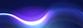 Glowing Data Wave Blue Purple Futuristic Design Royalty Free Stock Photo