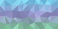 Blue Purple Green Low Poly Vector Background Royalty Free Stock Photo