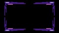 Blue Purple Light Twitch Overlay Stream Overlay Hd Screen Savers. Graphic motion