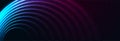 Blue purple neon wavy lines abstract technology background Royalty Free Stock Photo