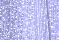 Blue purple pastel glitter background, lens bokeh effect