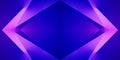 Blue purple pink abstract background. Geometric. Neon electric metallic light. Line angle triangle polygon 3D. Color gradient Royalty Free Stock Photo