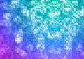 Blue and Purple Shining Background. Vector Mosaic Texture. Abstract Geometric Wallpaper with Gradient