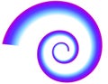 Blue-Purple Spiral
