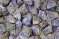 Blue Purple Tanzanite rough stones