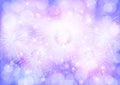 Blue and purple texture background bokeh and firework Royalty Free Stock Photo