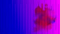 Art piece of Islamic background that is abstract with blue and pink gradient color Royalty Free Stock Photo