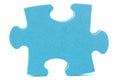 Blue puzzle piece