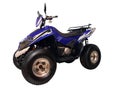 Blue quadbike Royalty Free Stock Photo