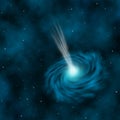 Blue Quasar Royalty Free Stock Photo