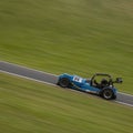 Blue Racing Car