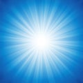 Blue Radiance Background Royalty Free Stock Photo