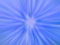 Blue radiant radial flash background. Royalty Free Stock Photo