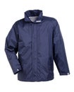 Blue Rain Jacket Royalty Free Stock Photo