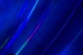 Blue rainbow abstract background from the sun shines on the silicon wafer Royalty Free Stock Photo