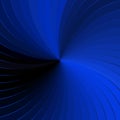 Blue rays fractal swirl sunburst wheel. Abstract background textures pattern vector illustration graphic design modern style