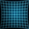 Blue rays light 3D mosaic. Royalty Free Stock Photo