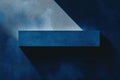 Abstract Blue Rectangular Shadow Overlay: Modern Design Element for Branding, Websites, and Graphic Projects. Perfect