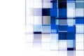 Blue rectangles background Royalty Free Stock Photo