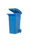 Blue Recycling Bin