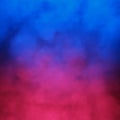 Blue and red abstract cloud of smoke pattern Royalty Free Stock Photo