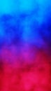 Blue and red abstract cloud of smoke pattern Royalty Free Stock Photo