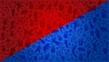 Blue and Red background world football cup 2018 Russia