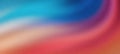 Blue red orange abstract background grainy gradient wave blurred noise textured banner poster backdrop design Royalty Free Stock Photo