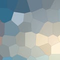 blue, red and vanilla colorful Big Hexagon in square shape background illustration.