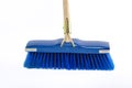 blue regular broom brush