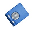 Blue remote controle Royalty Free Stock Photo