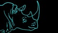 Blue rhinoceros